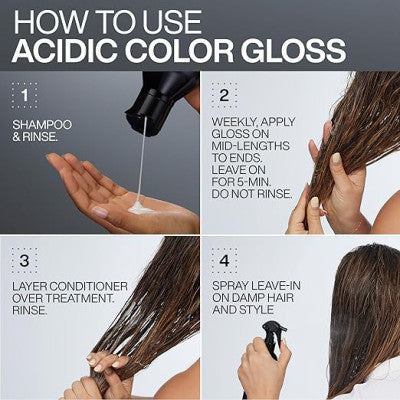 Redken acidic color gloss heat protection treatment 200 ml