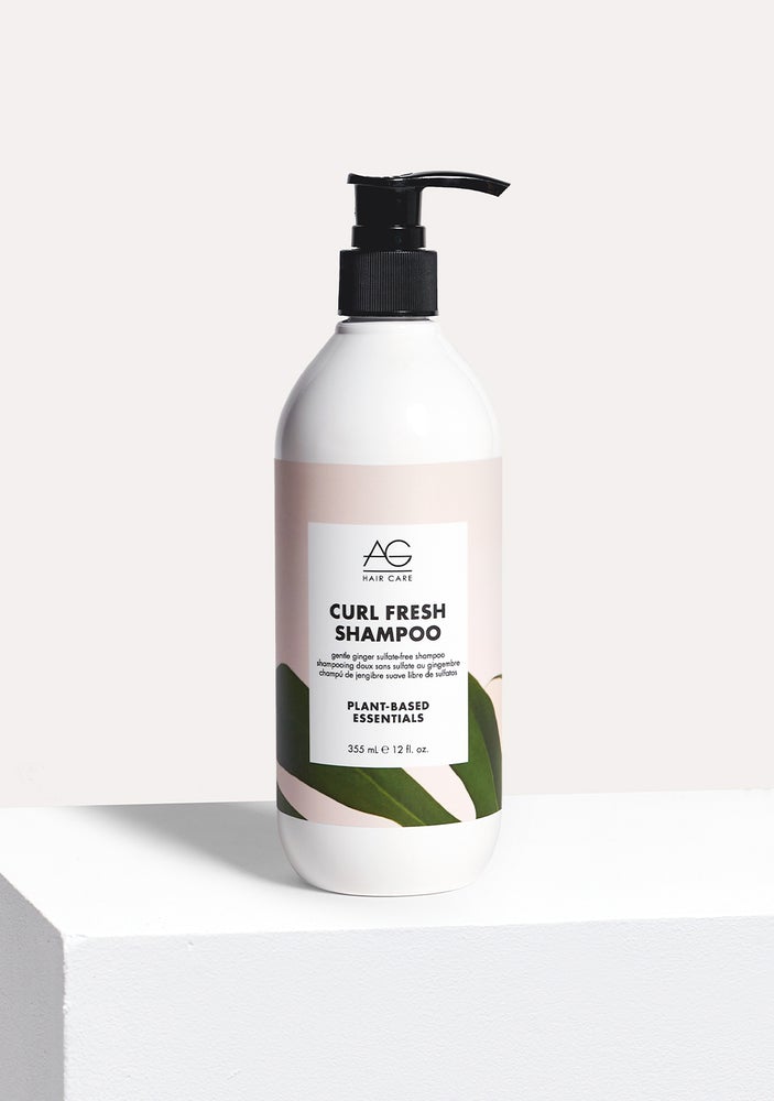 AG Care Curl Fresh Shampoo Gentle Ginger Sulfate-Free Shampoo 355 ml