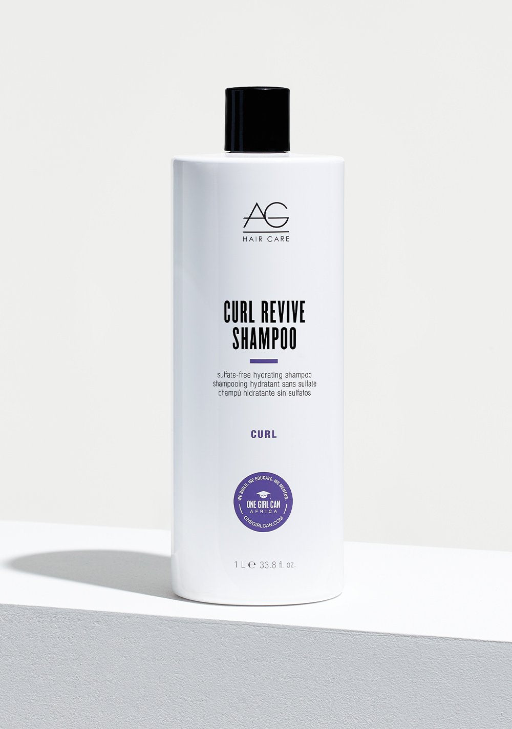 AG Care Curl Revive Sulfate-Free Hydrating Shampoo 1L