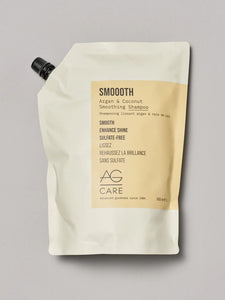 AG Care Smooth Argan & Coconut Smoothing Shampoo 1L Refill