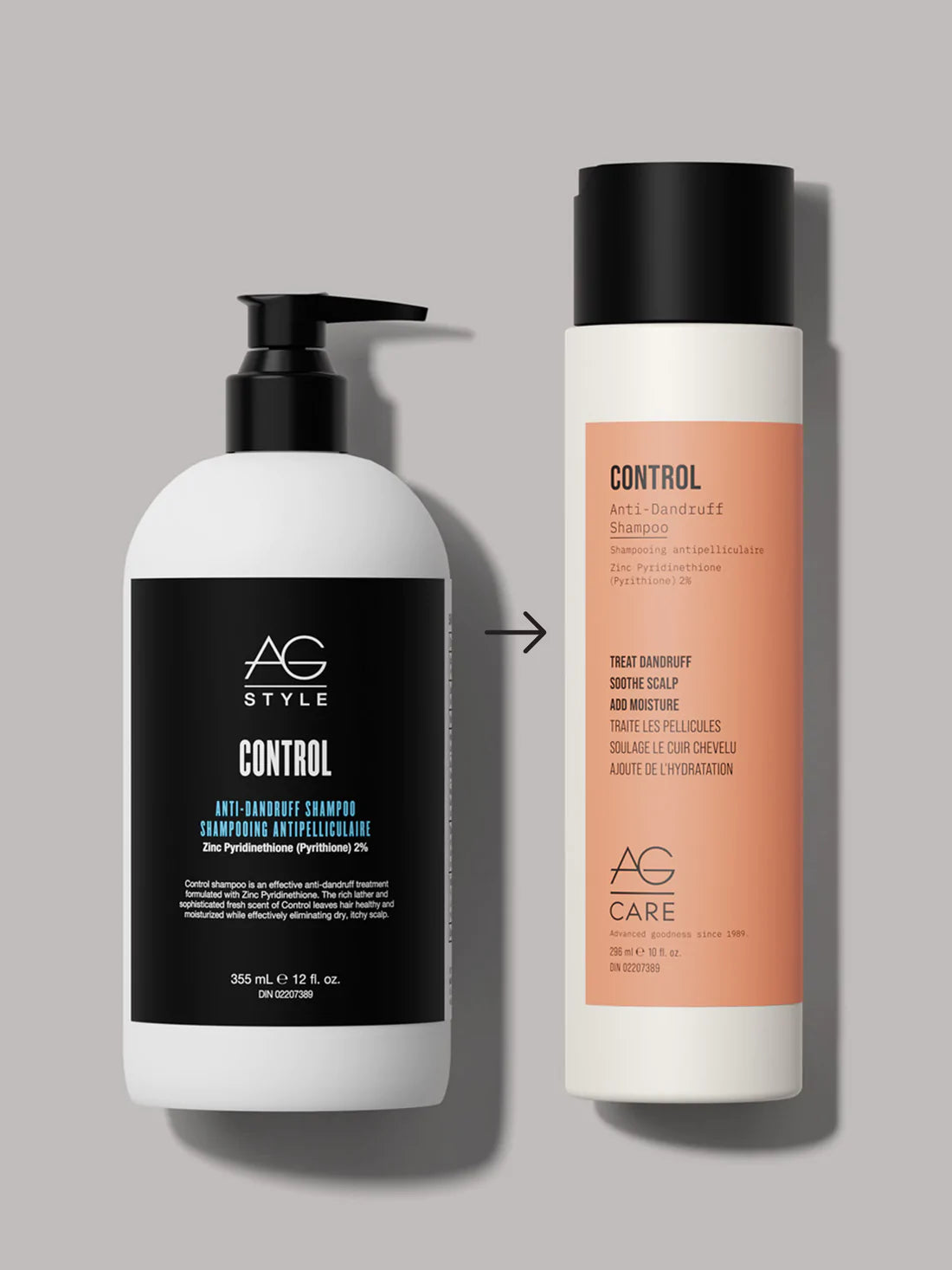 AG Care Control Anti-Dandruff Shampoo 296 ml