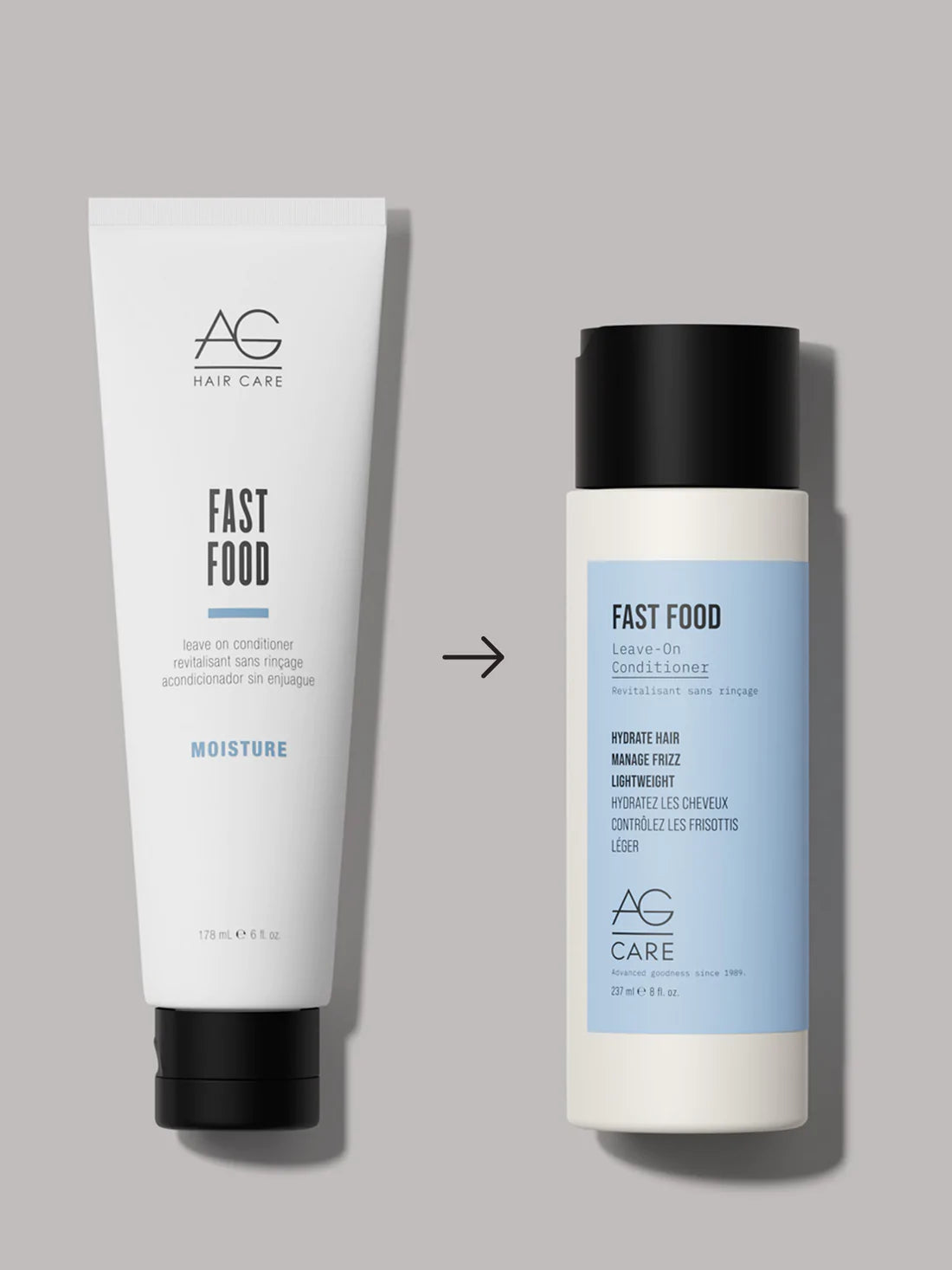 AG Care Fast Food Leave-On Conditioner 237 ml